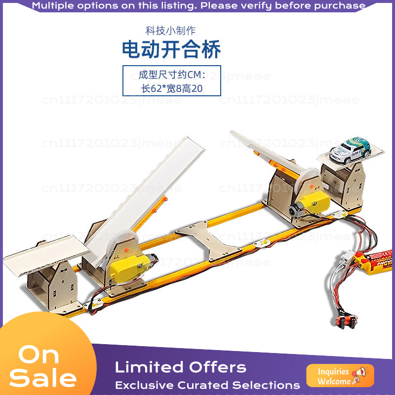 Science Project Kit - Kit de modelo de puente elevador