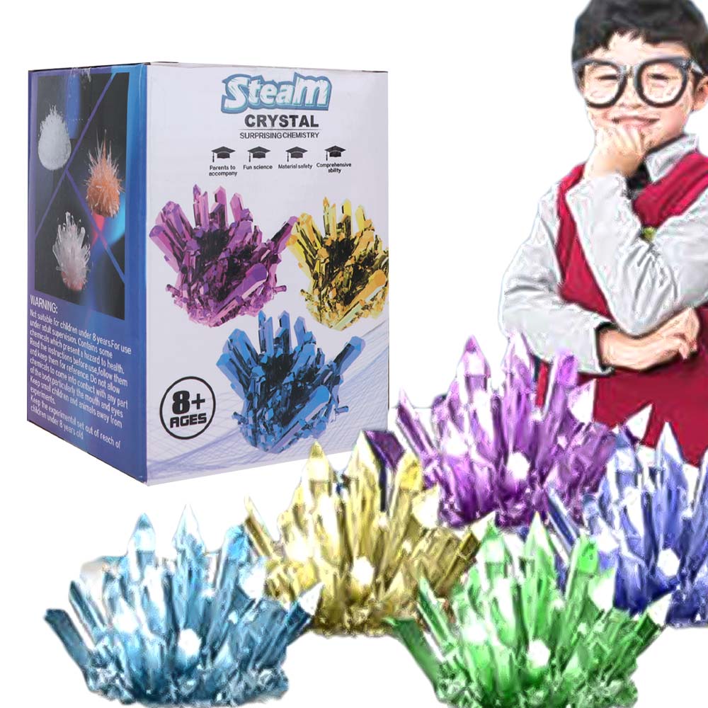 Science Toys Diy - Kit de Ciencia para Cultivar Cristales,