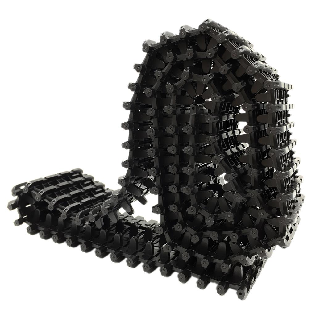 Science Toys Diy - Cadena de orugas de plástico negra