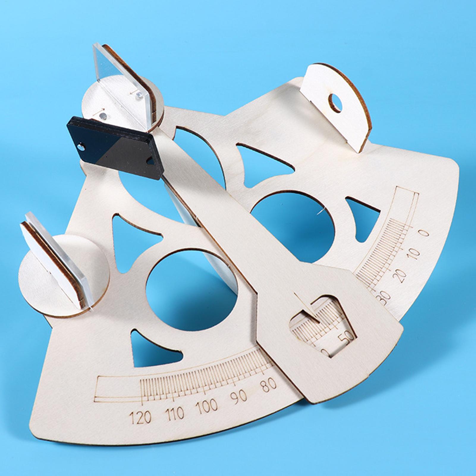 Science Project Kit - Modelo de Sextante de Madera para