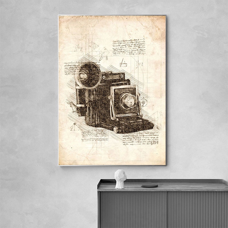 Bocetos inspirados en Da Vinci - Star Map Poster reseña y precio