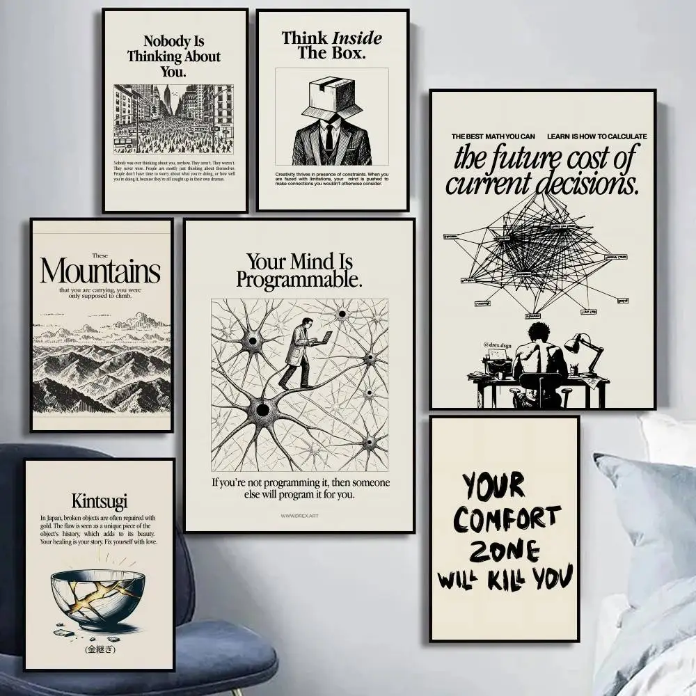 Póster con citas motivacionale - Star Map Poster reseña y precio