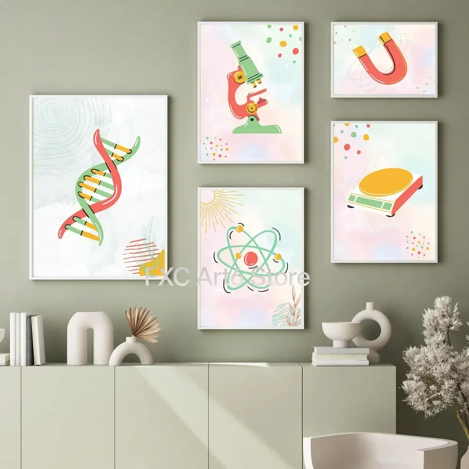 1 cuadro sin marco con impresi - Science Nursery reseña y precio