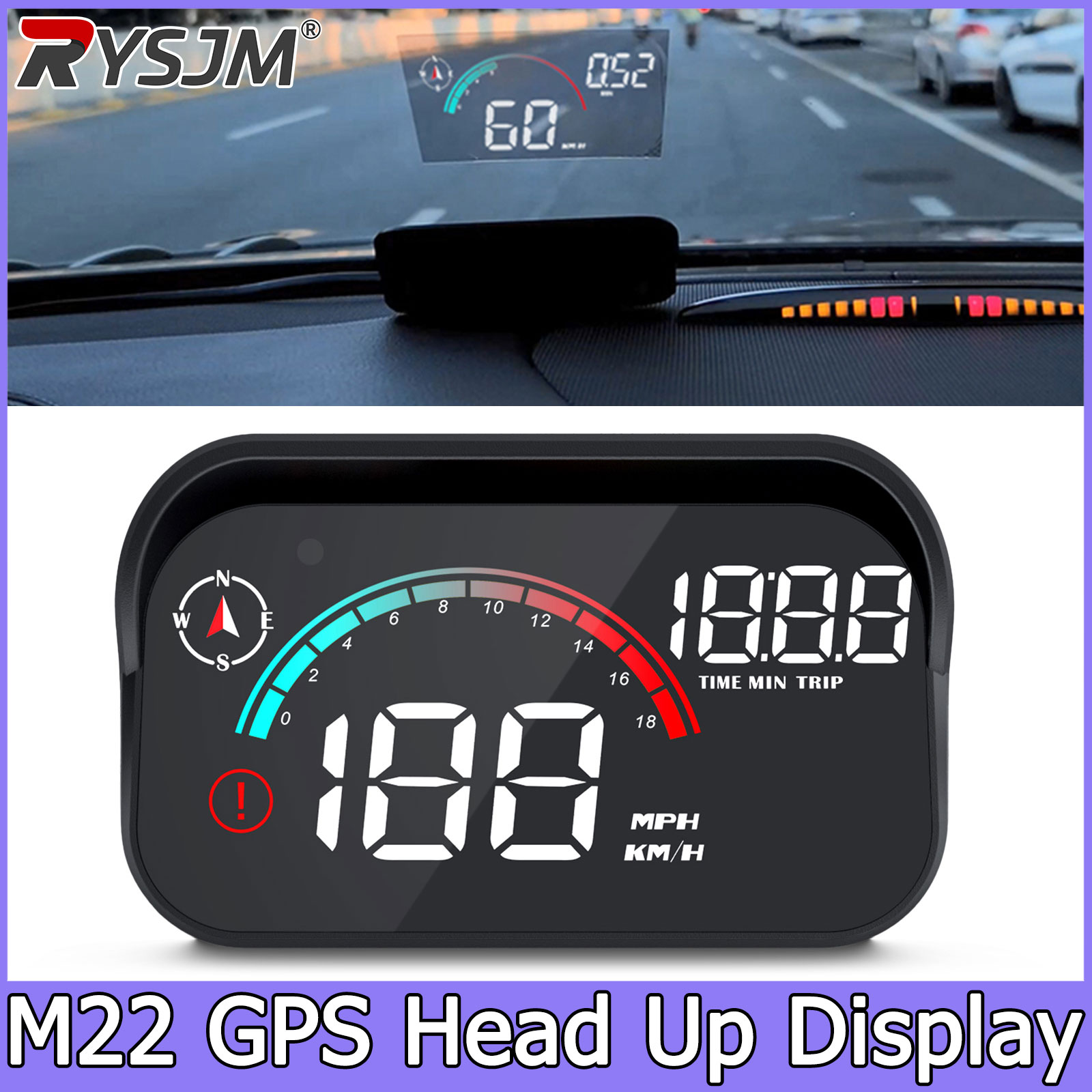 Proyector de Parabrisas M22, V - Anemometer Wind Speed reseña y precio