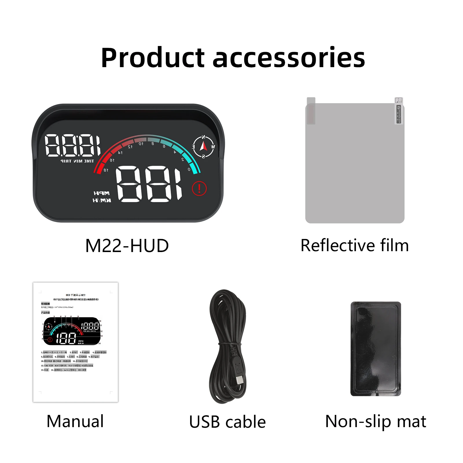 Proyector de Parabrisas M22, V - Anemometer Wind Speed reseña y precio