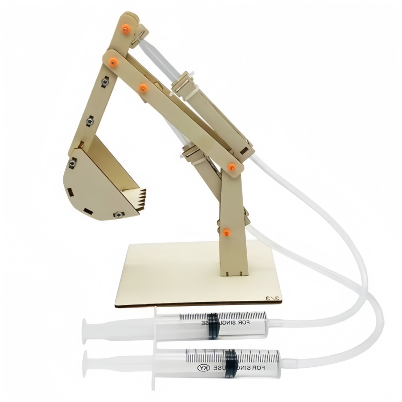 Modelo de excavadora hidráulic - Science Project Kit reseña y precio