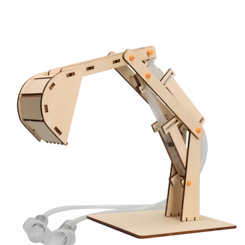 Modelo de excavadora hidráulic - Science Project Kit reseña y precio