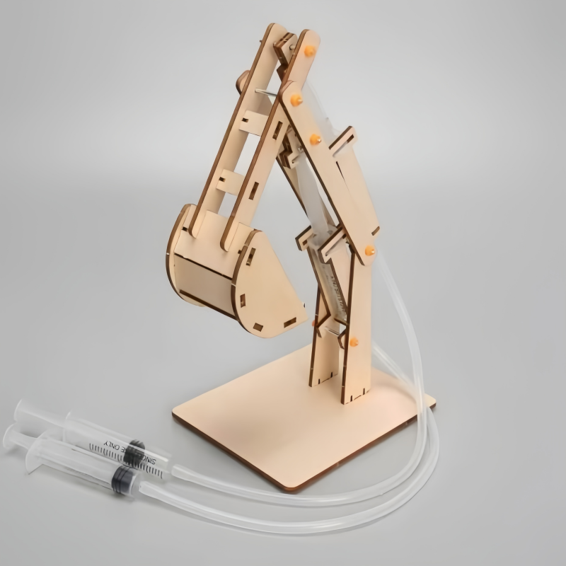 Modelo de excavadora hidráulic - Science Project Kit reseña y precio