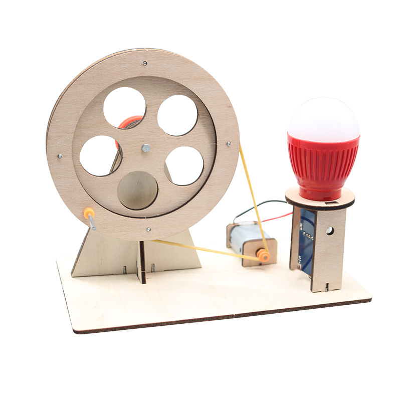 Mini generador de manivela man - Science Project Kit reseña y precio