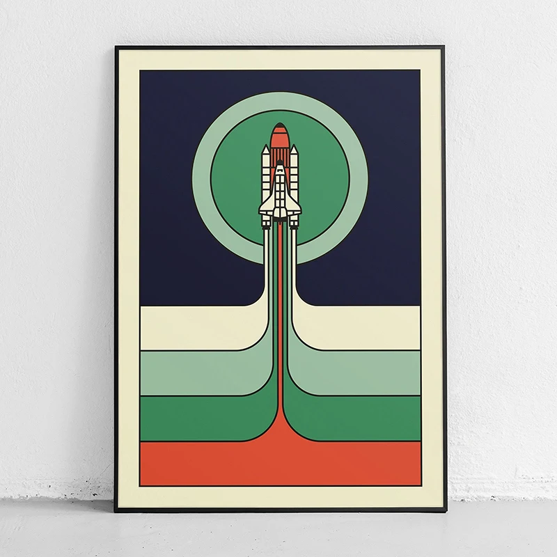 Pósteres e impresiones minimal - Star Map Poster reseña y precio