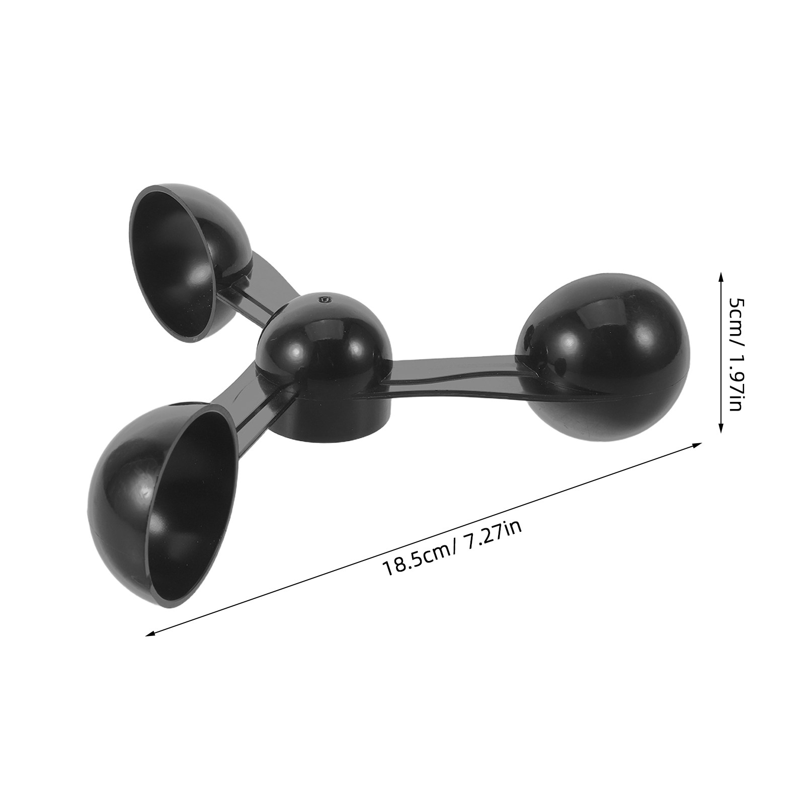 Anemómetro de plástico de 3 va - Anemometer Wind Speed reseña y precio