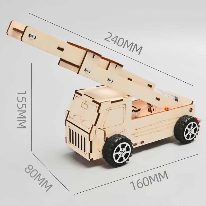 Kit de modelo de camión de bom - Science Toys Diy reseña y precio