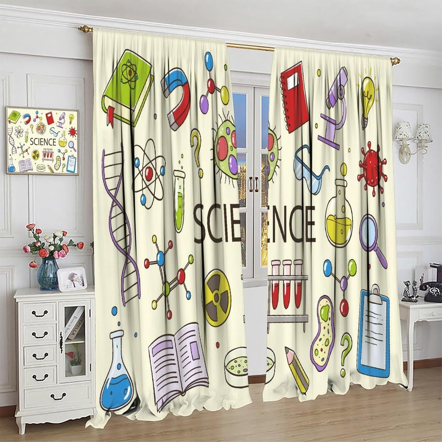 Cortina Científica Educativa S - Science Nursery reseña y precio