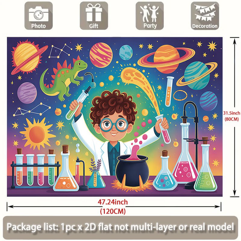 Tapiz Decorativo de Pared con  - Science Nursery reseña y precio