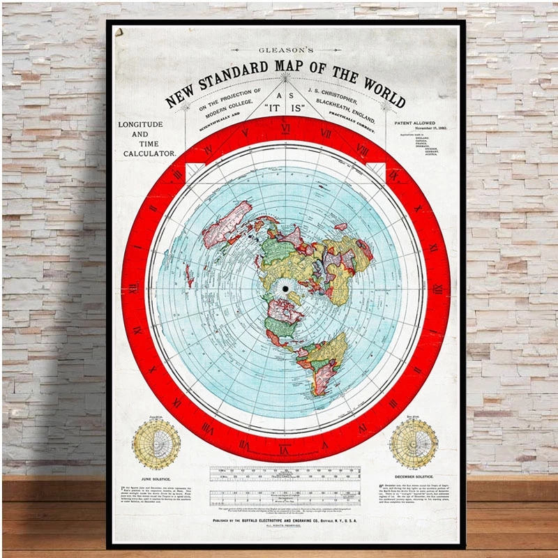 Póster e impresiones 1892 mapa - Star Map Poster reseña y precio