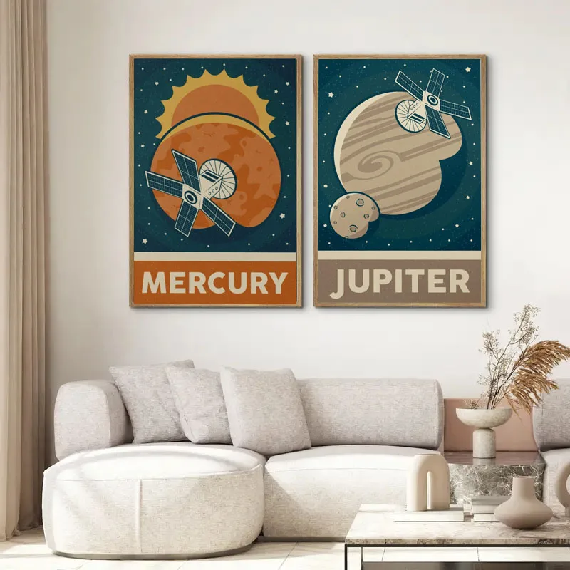 Lienzo de astronauta espacial  - Star Map Poster reseña y precio