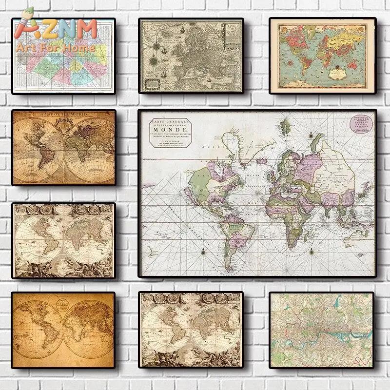 Impresión en Lienzo de Mapa de - Star Map Poster reseña y precio