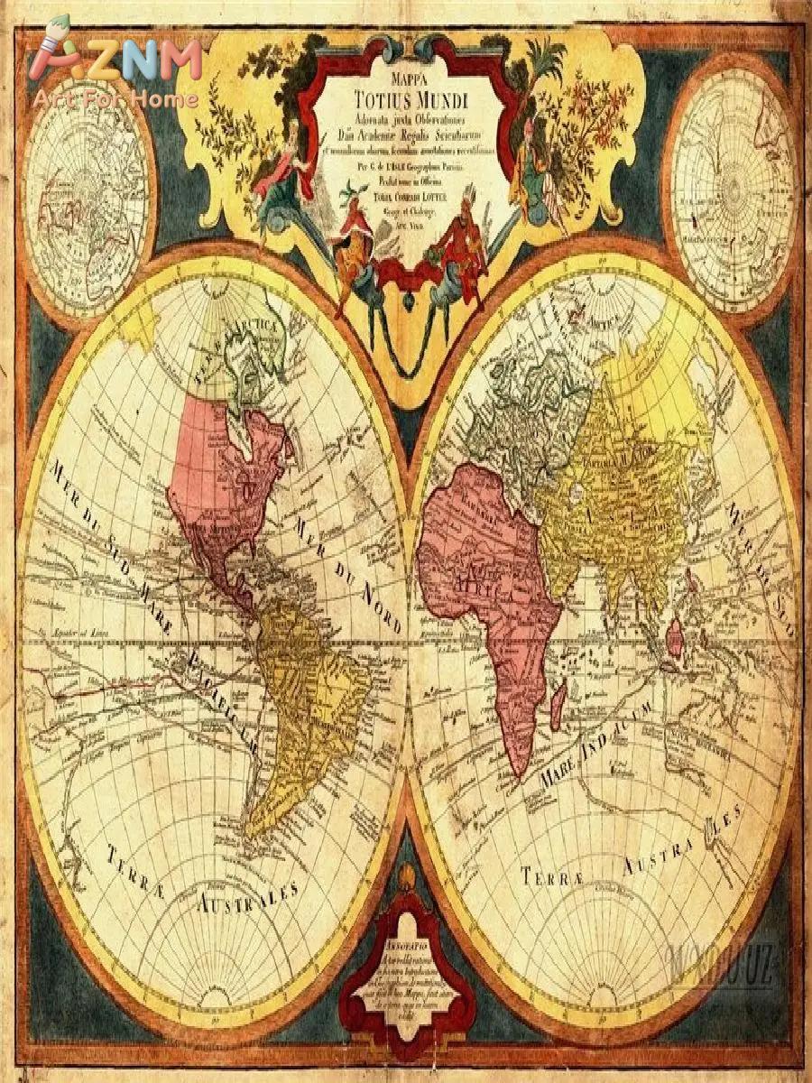 Impresión en Lienzo de Mapa de - Star Map Poster reseña y precio