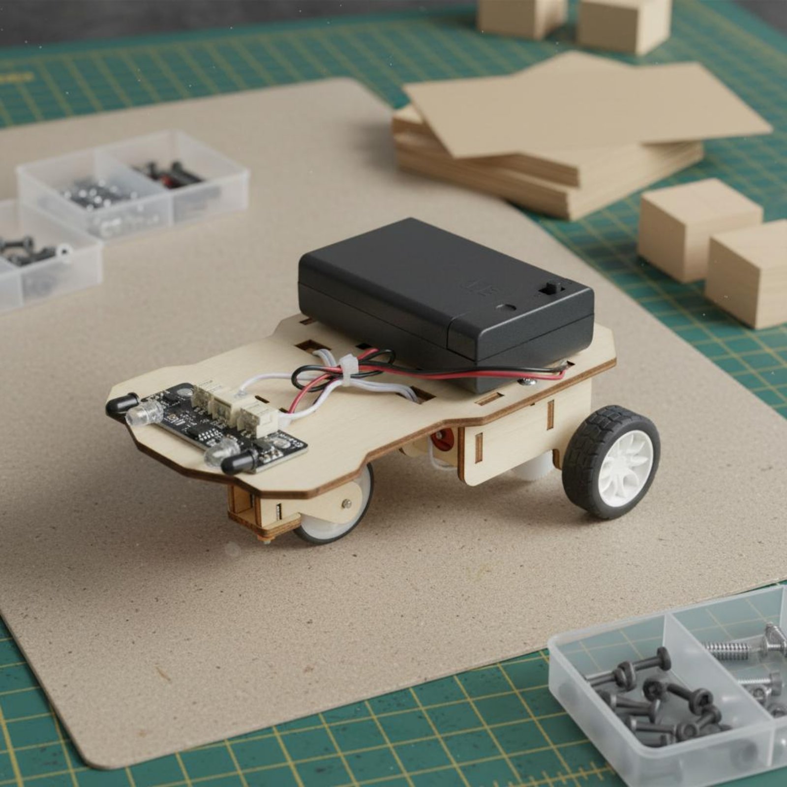 Kit de Vehículo Inteligente de - Science Robotics reseña y precio
